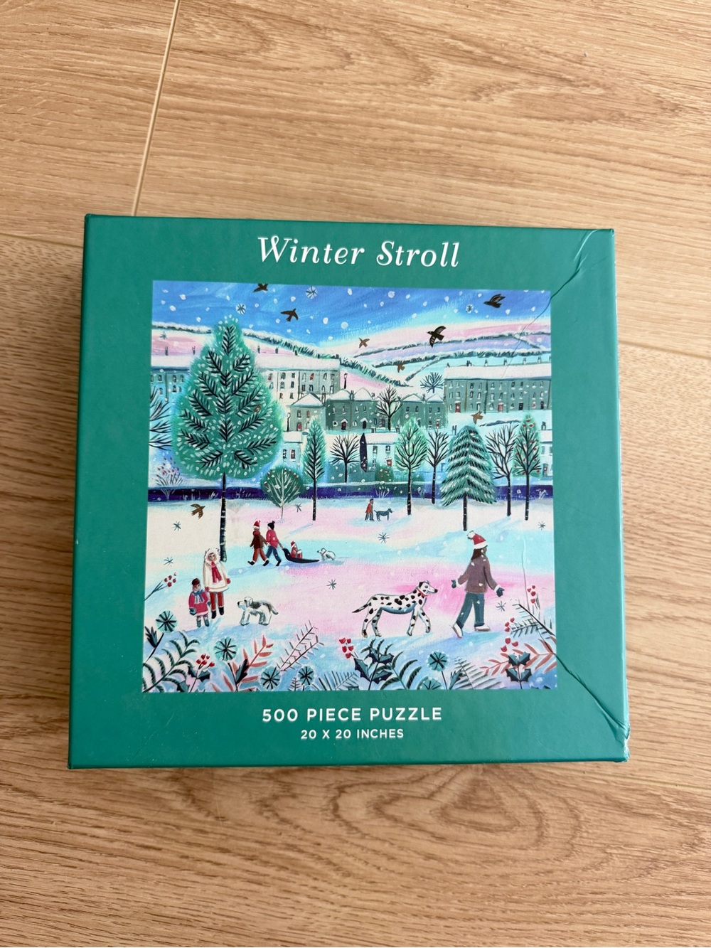 Galison Winter Stroll 500-Piece Puzzle